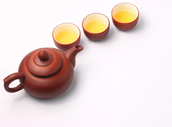 亚洲茶具 — 图库照片