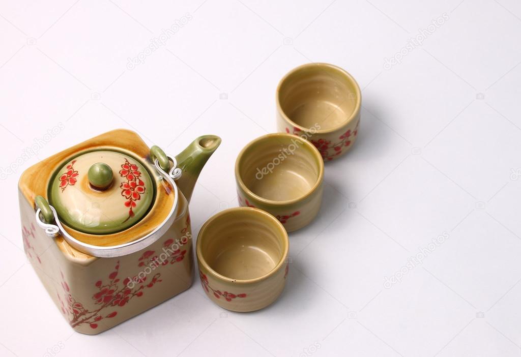 Asian tea set