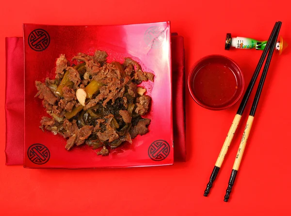 Vietnamese beef stir fry — Stock Photo, Image