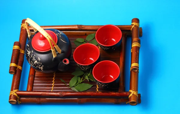 Set de ceai asiatic — Fotografie, imagine de stoc