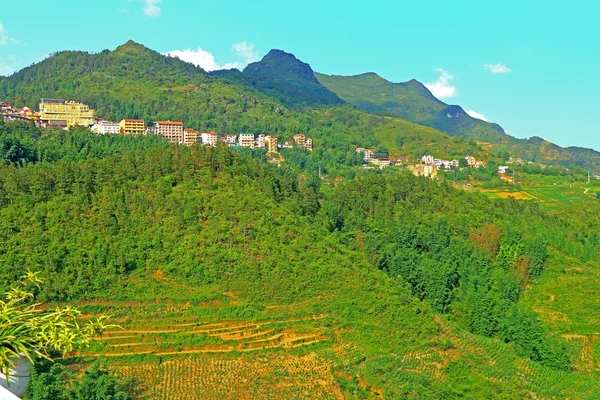 Cidade de sapa — Fotografia de Stock