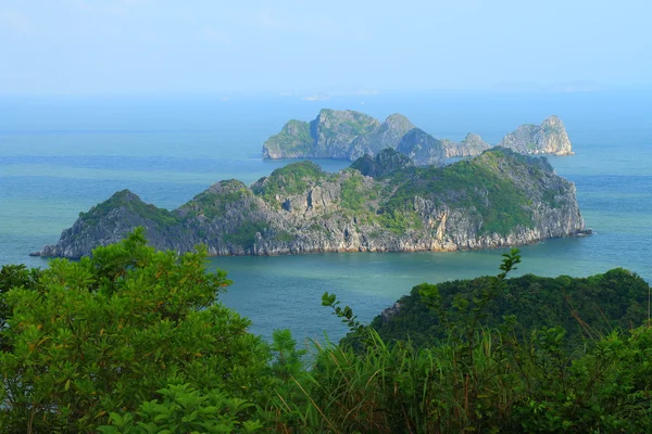 猫巴群岛和岩层 — 图库照片