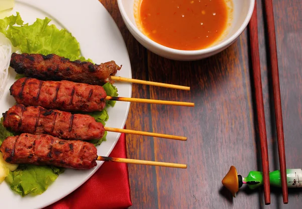 Ensalada de carne estilo Vietnam — Foto de Stock