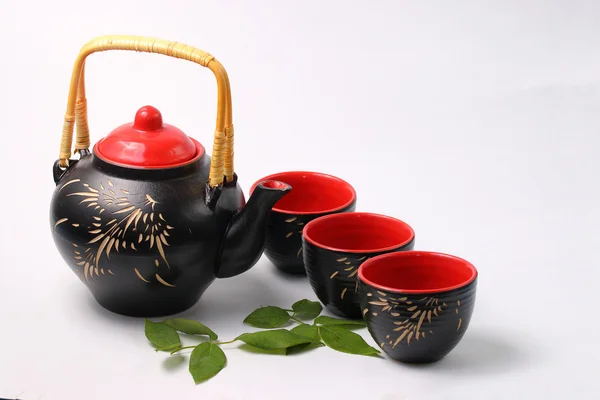 Asiatisches Tee-Set — Stockfoto