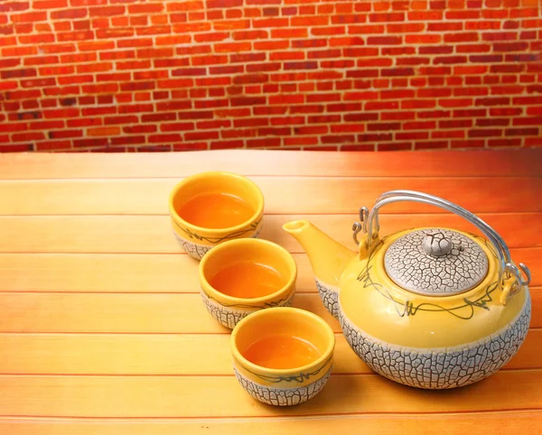 亚洲茶具 — 图库照片