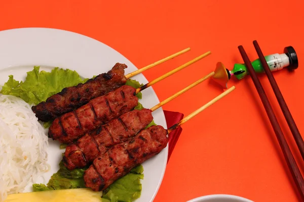 Ensalada de carne estilo Vietnam — Foto de Stock