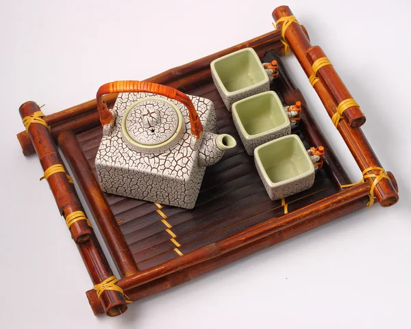 Aziatische thee set — Stockfoto