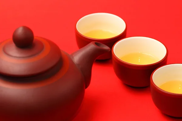 亚洲茶具 — 图库照片