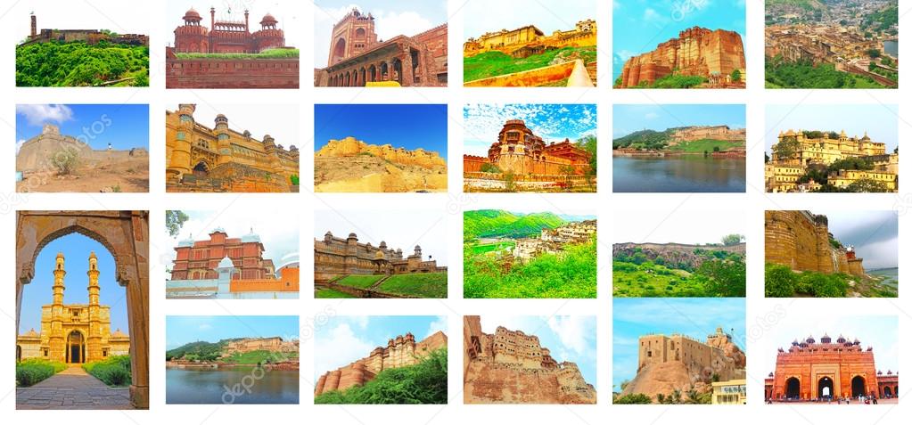 all the forts in india