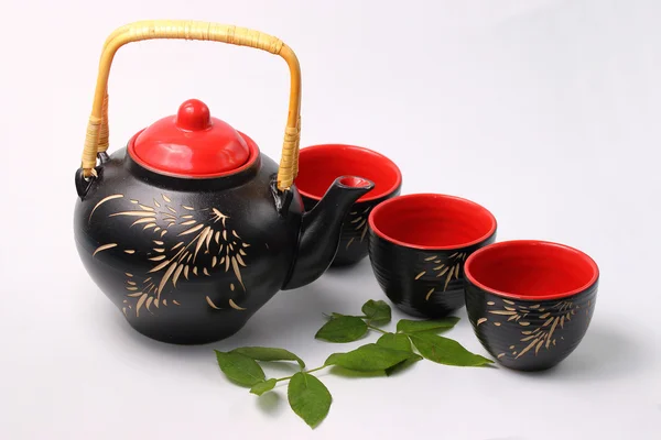 Asiatisches Tee-Set — Stockfoto