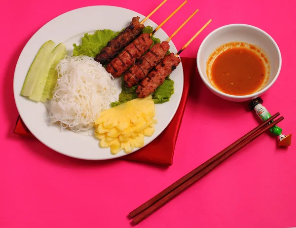 Ensalada de carne estilo Vietnam — Foto de Stock