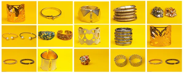 Skupině kostýmní šperky — Stock fotografie