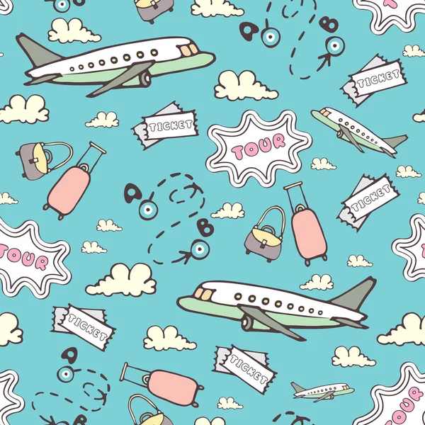 vektör desen seyahat Tema