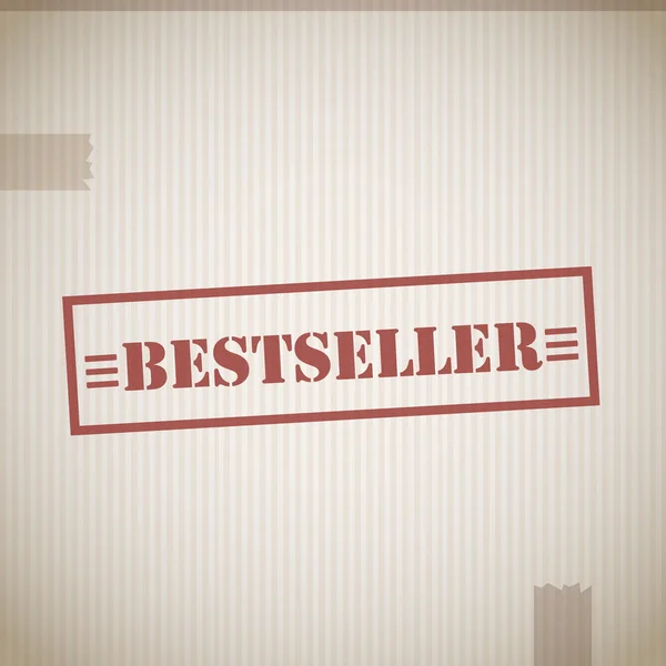 Bestseller timbre — Image vectorielle