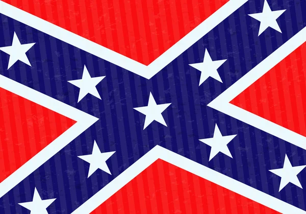 Vecteur de drapeau confédéré — Image vectorielle