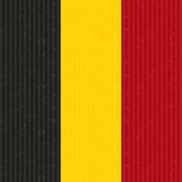 Vlajka Belgie — Stockový vektor