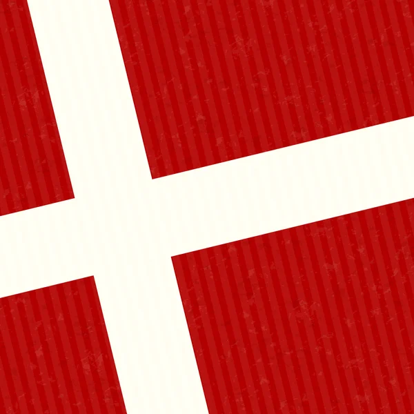 Detail of Denmark Flag — Stok Vektör