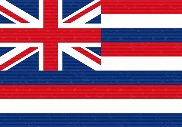 Флаг Гавайев — стоковый вектор