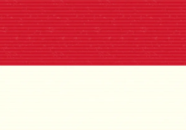 Indonéská vlajka — Stockový vektor