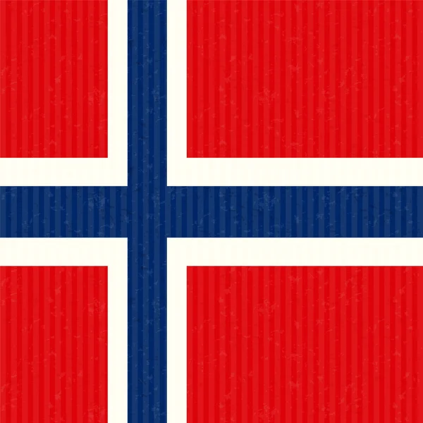 Bandeira da Noruega —  Vetores de Stock