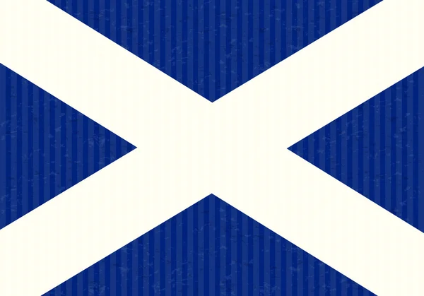 Bandera grunge de Escocia — Archivo Imágenes Vectoriales