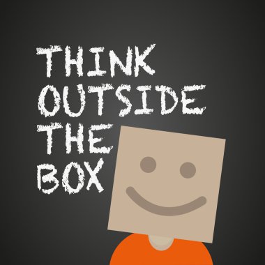 Kutunun dışını düşün.