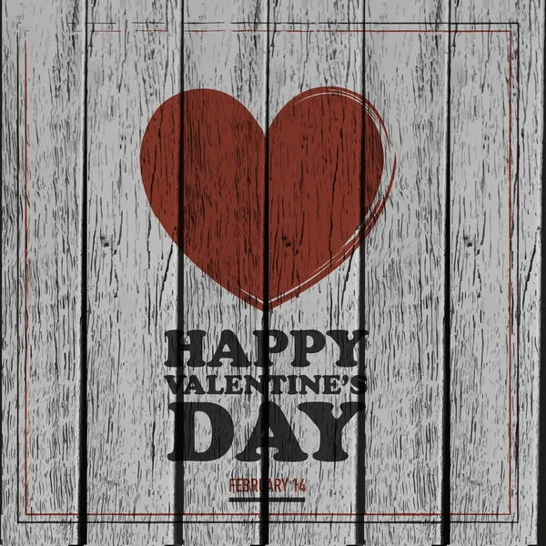 Happy Valentines Day textuur achtergrond — Stockvector