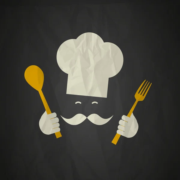 Chef. — Vector de stock