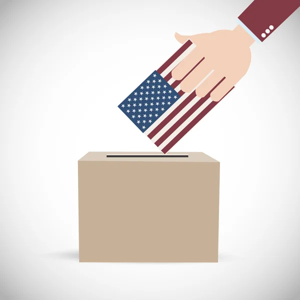 Voto Elecciones presidenciales — Archivo Imágenes Vectoriales