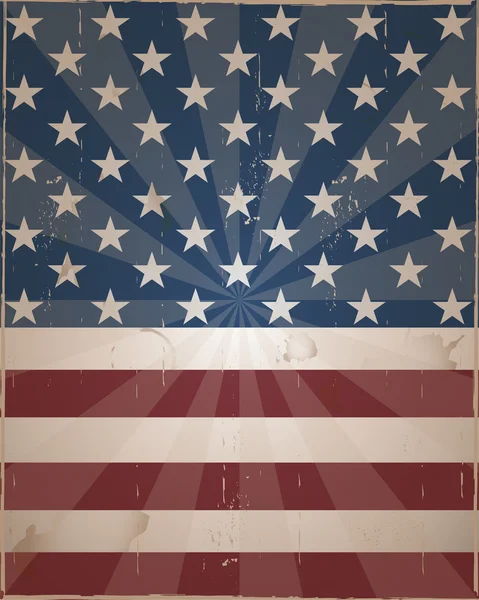 Grunge Estados Unidos fondo — Vector de stock