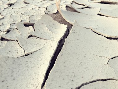 Kuru çatlamak çamur