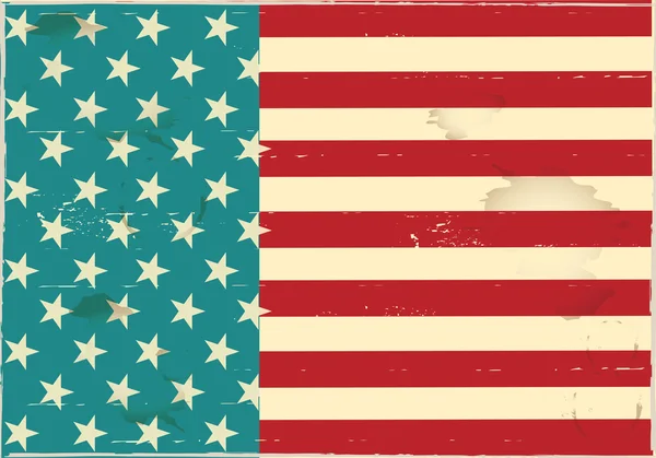 Disegno bandiera USA — Vettoriale Stock