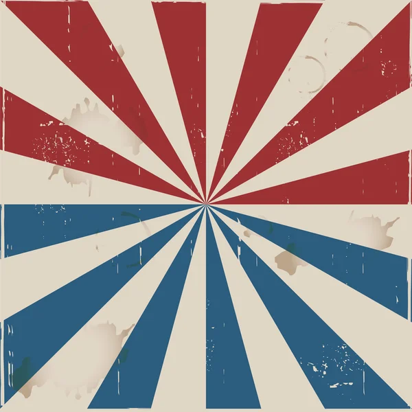 Fondo vintage de rayas americanas — Vector de stock