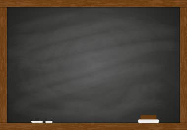 Blackboard ovuşturdu tebeşir