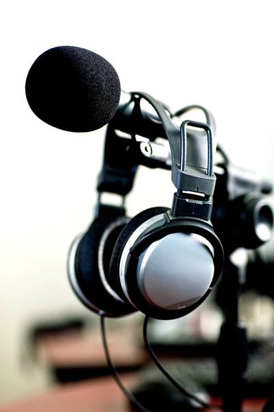 Un estudio de radio — Foto de Stock