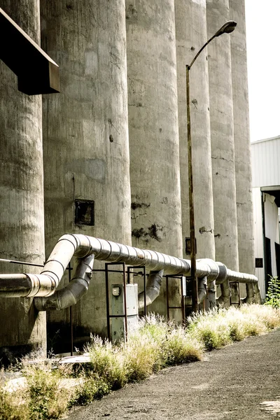 Fábrica abandonada en zona industrial de México —  Fotos de Stock
