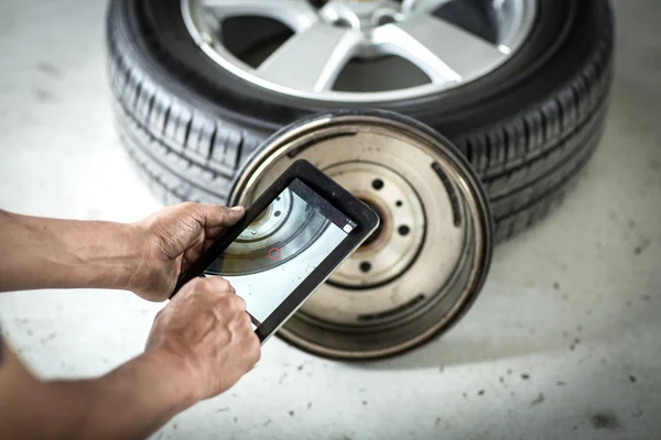 Eine mechanische Werkstatt — Stockfoto