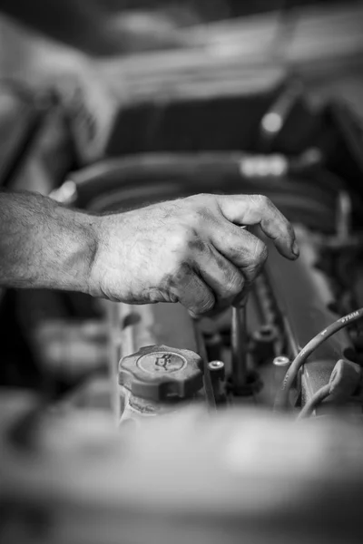 Un taller mecánico —  Fotos de Stock