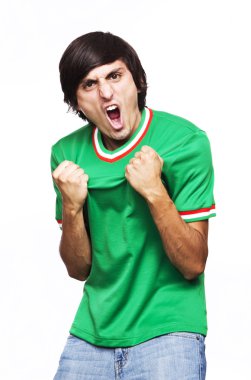 Adam bağırmaya duygu