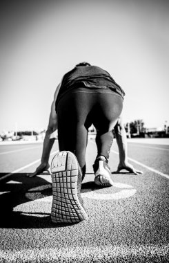 Bir Sprinter adam