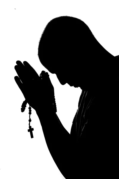Молиться руки — стокове фото