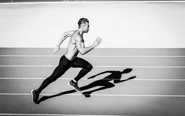 Sprinter людина — стокове фото