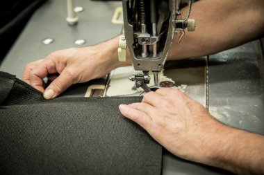 Adam çalışan eller 