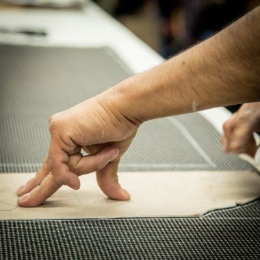 Adam çalışan eller 