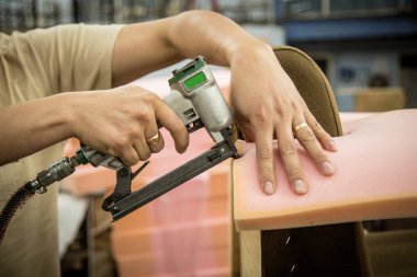 Adam çalışan eller 