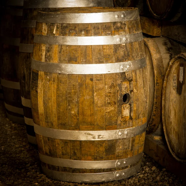 The Wine barrels Stock Picture