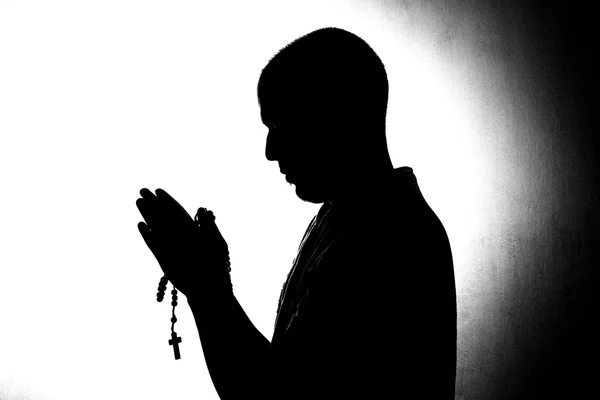 祈祷之手 — 图库照片