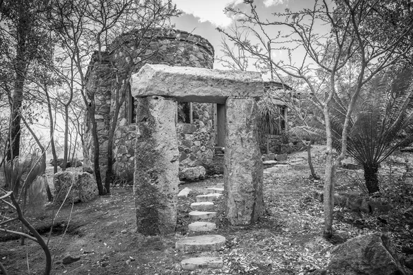 Ein Gebäude aus Stein — Stockfoto