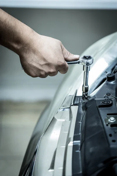 Mechanical workshop details — Stock Photo, Image