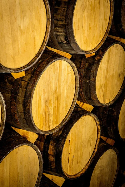 Wine barrels details — Stock Photo, Image